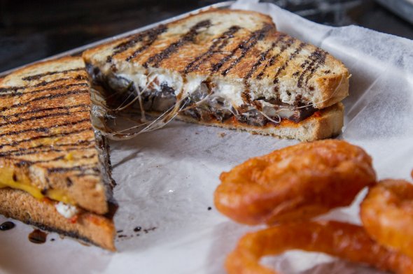 Grilled Cheese sandwich from The Mule in OKC