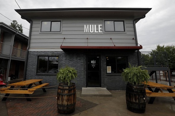 The Mule in OKC's Plaza District
