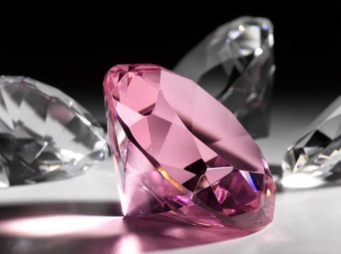 unique pink diamond