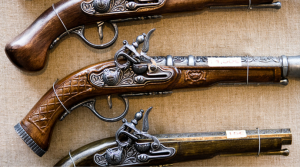 image of 3 antique revolvers | Dakil Auctioneers